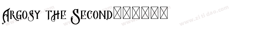 Argosy the Second字体转换